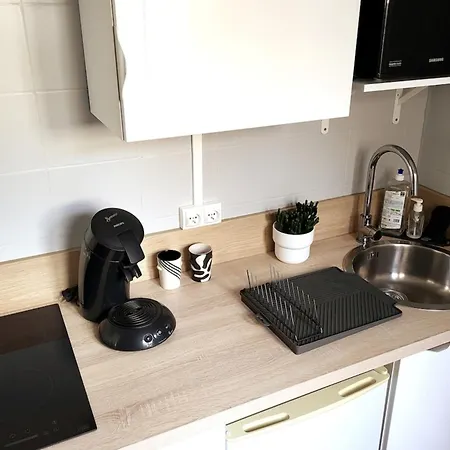 L'Escape Rue Calme - Free Parking Apartment Reims